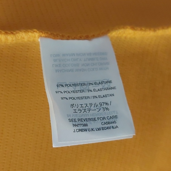 Madewell Texture Knit Sunshine Yellow Tank Top S Small - Picture 8 of 8